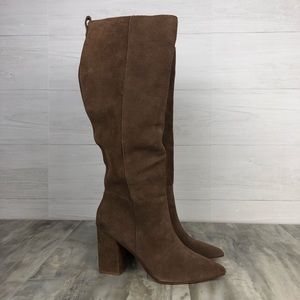 raddle knee high boot
